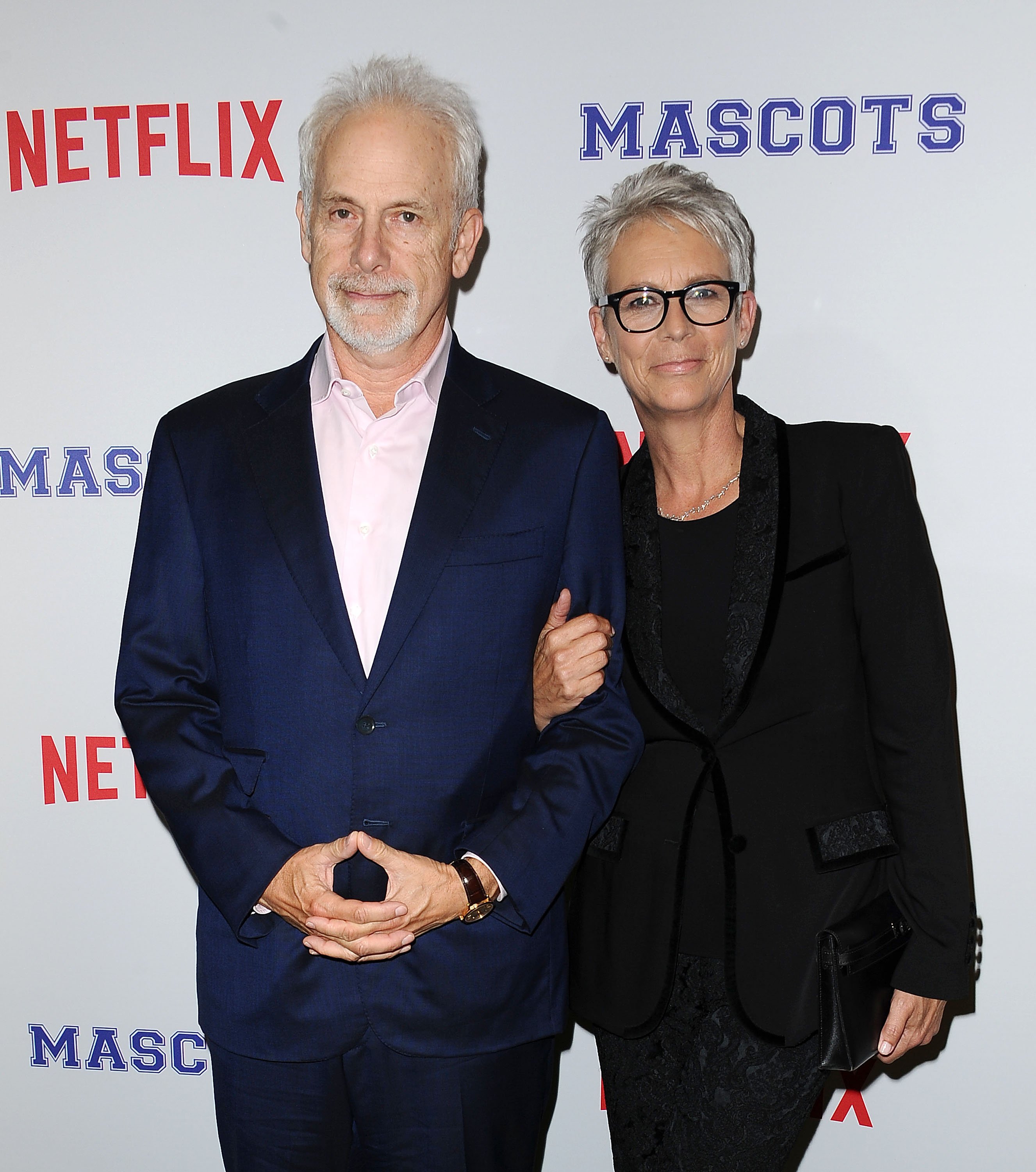Christopher Guest and Jamie Lee Curtis at a screening of 